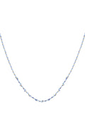Collana a spirale in cotone fai da te