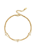 Cavigliere in acciaio inossidabile Star Simple Daily Simple Series Gioielli da donna
