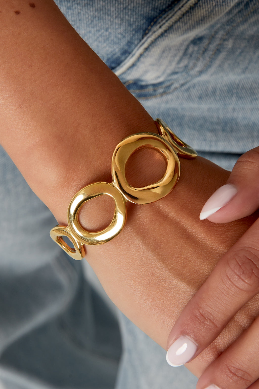 Bracciale a cerchio polsino