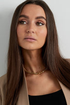Collana La bella vita Gold Stainless Steel