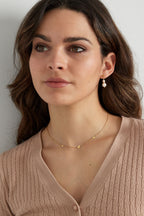 collana classica con cuori