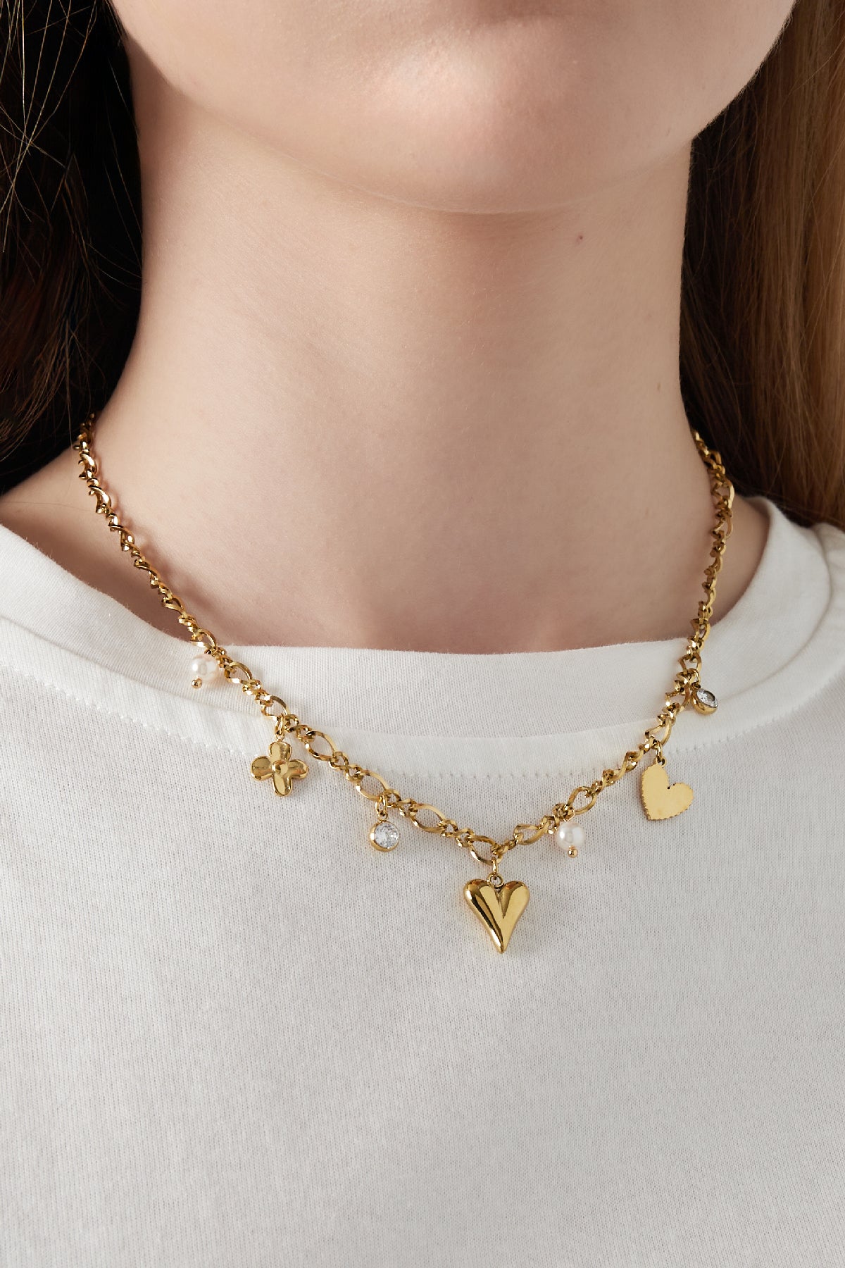 collana scintillante d'amore