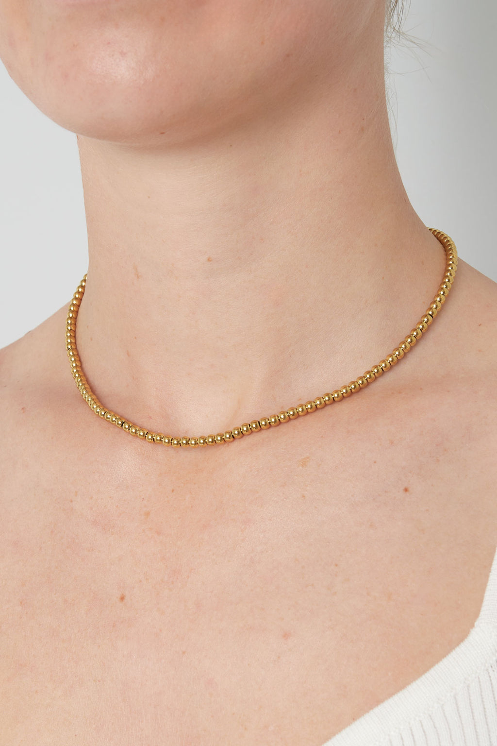 Collana di perline classiche -5mm