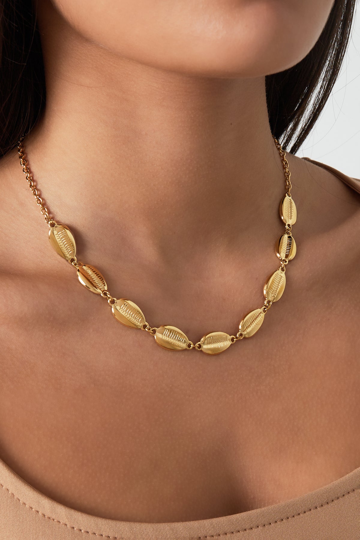 collana overdose di conchiglie