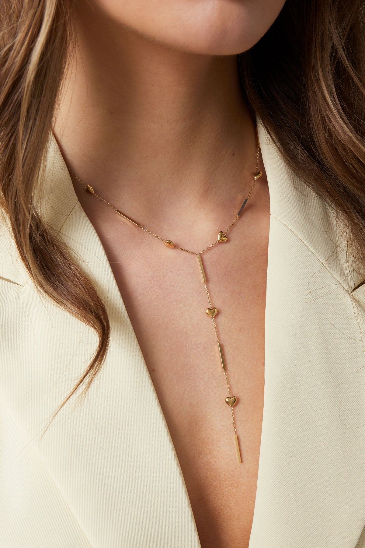 collana cuore semplice
