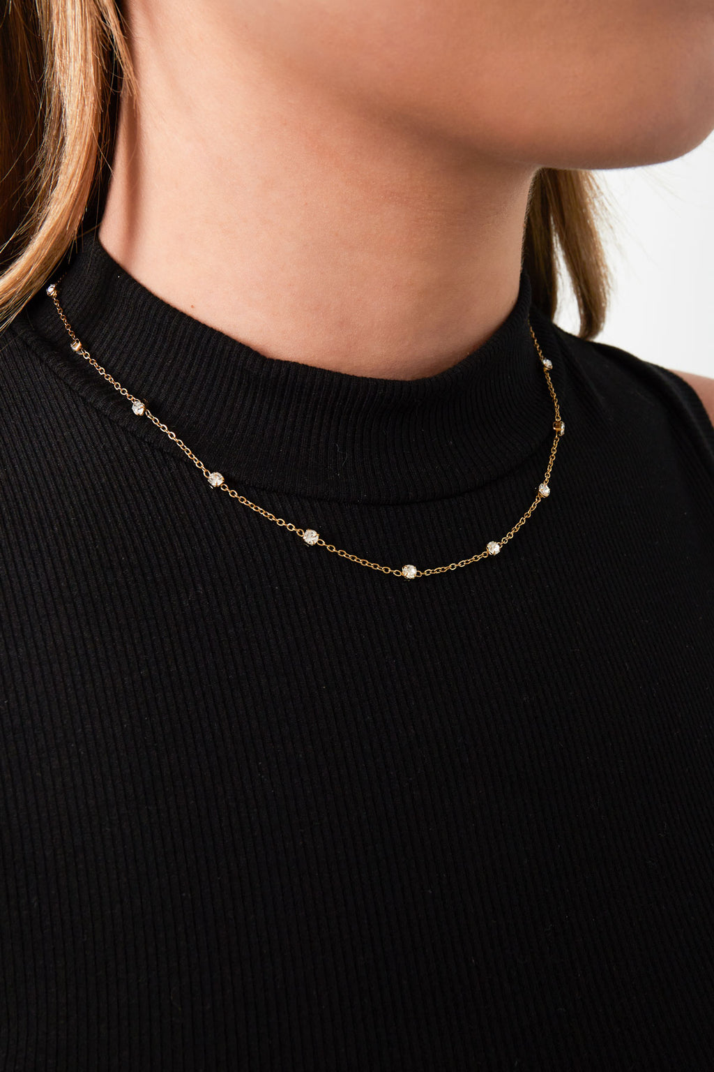 collana sussurro di diamanti