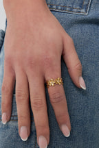 anello fiori infiniti