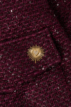 spilla cuore scintillante