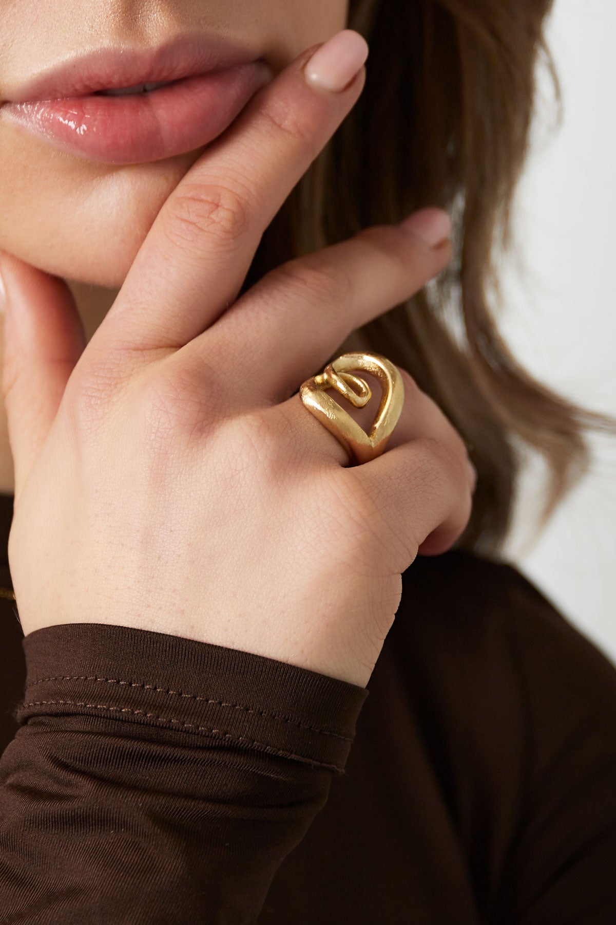 elegante anello twist