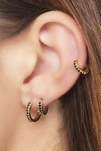 Orecchini Set di Cerchi in Rame