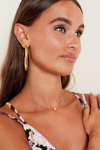 Bracciale a cuore in acciaio inossidabile Gold Stainless Steel