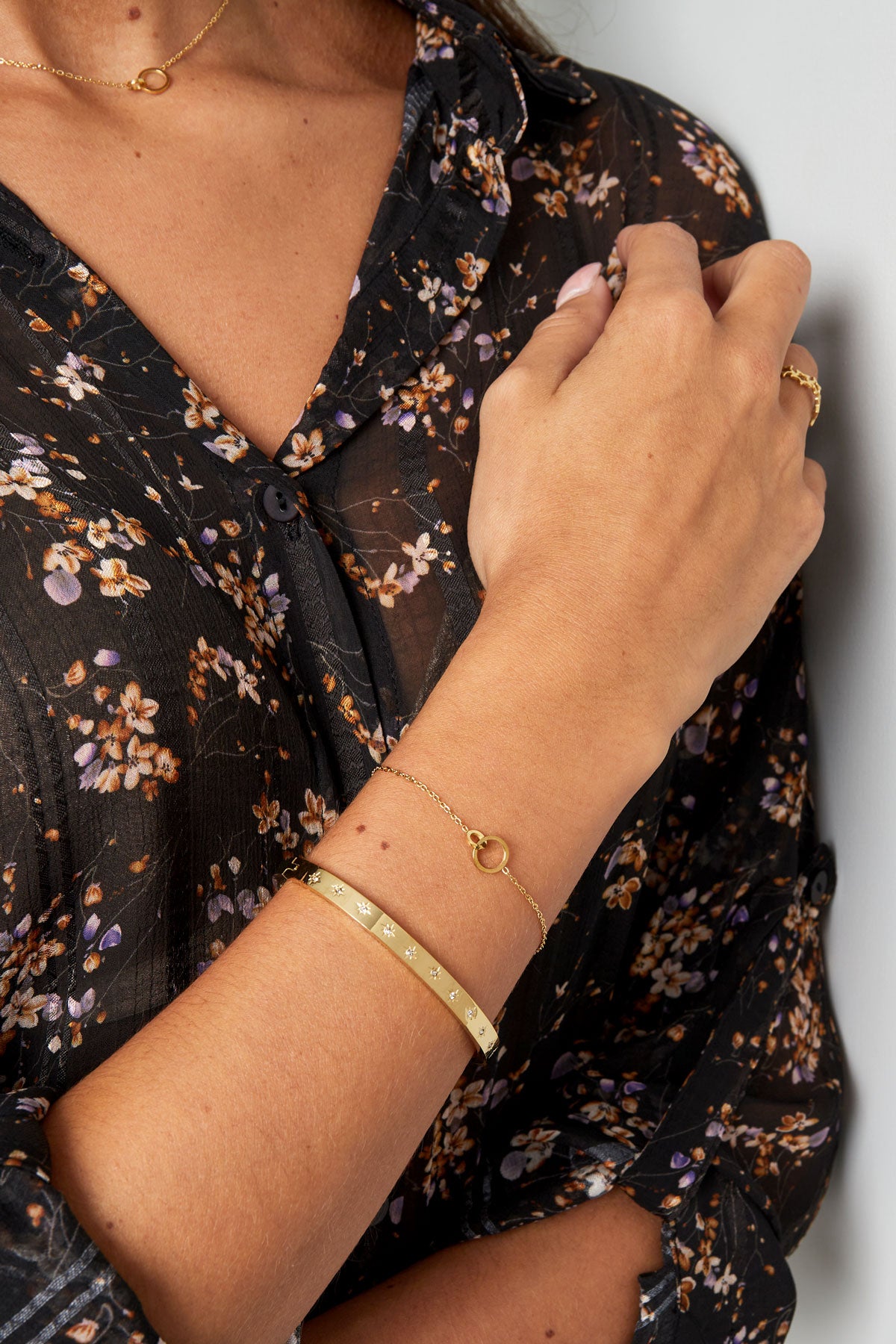 charm collegato al bracciale