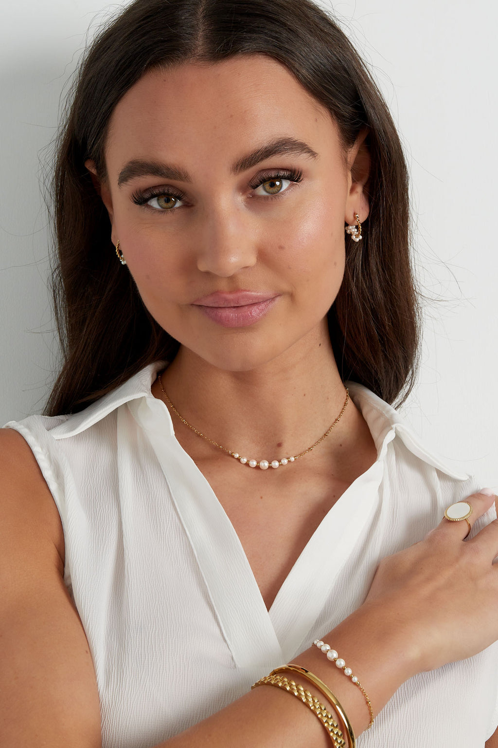 bracciale party con perle
