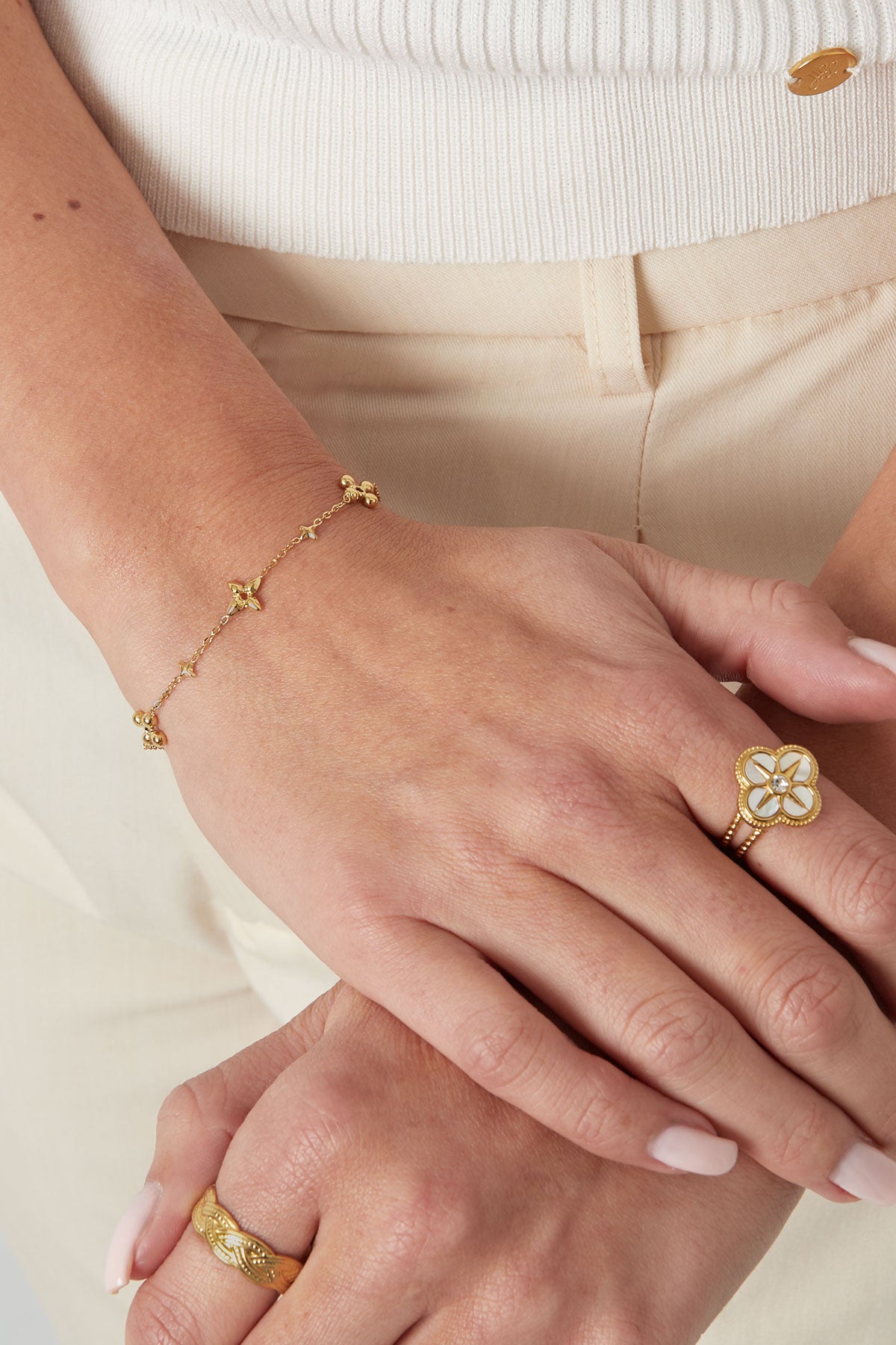 bracciale per feste floreali