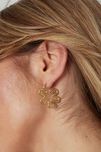 orecchini a fiore hippie