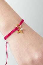 Bracciale sirena meraviglia - Colore arancione e oro