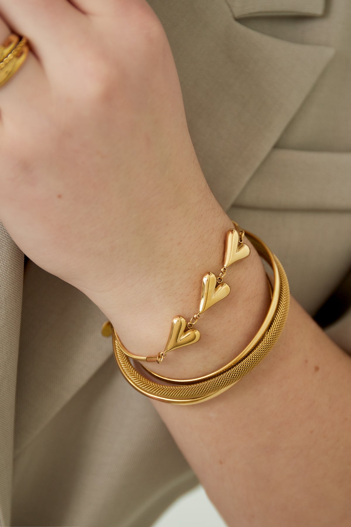 bracciale cuori spiegati