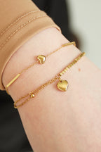 bracciale cuore semplice