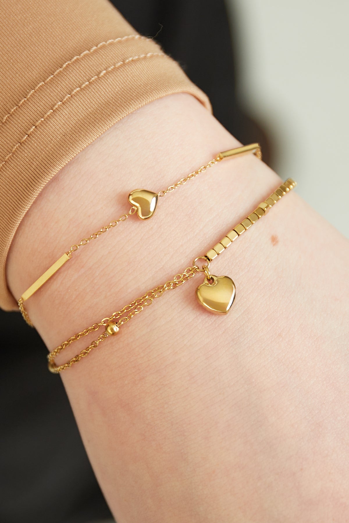 bracciale cuore semplice