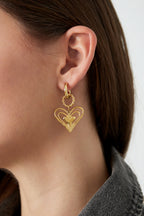 Orecchini what's love - Color oro