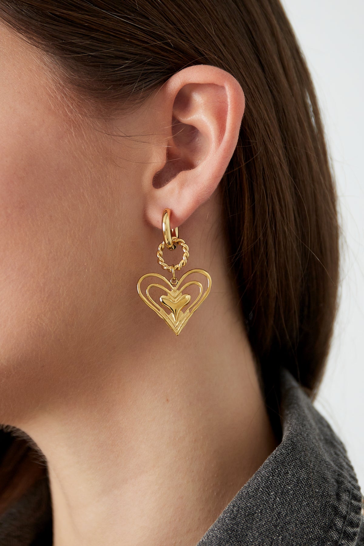 Orecchini what's love - Color oro