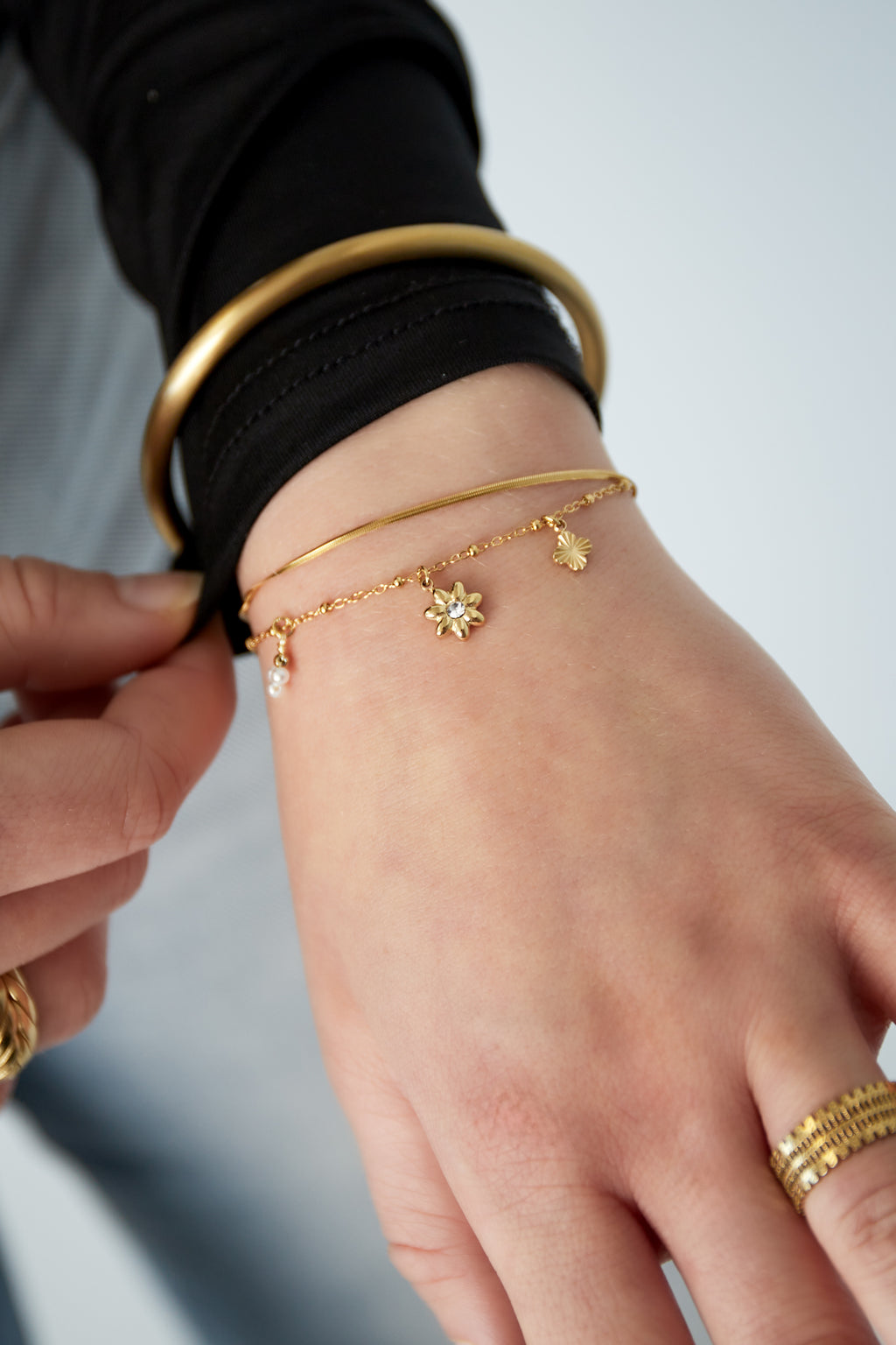 bracciale fiore