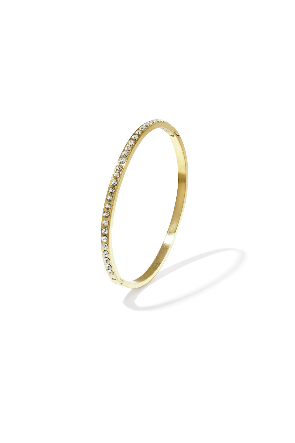 Bracciale con fila di pietre