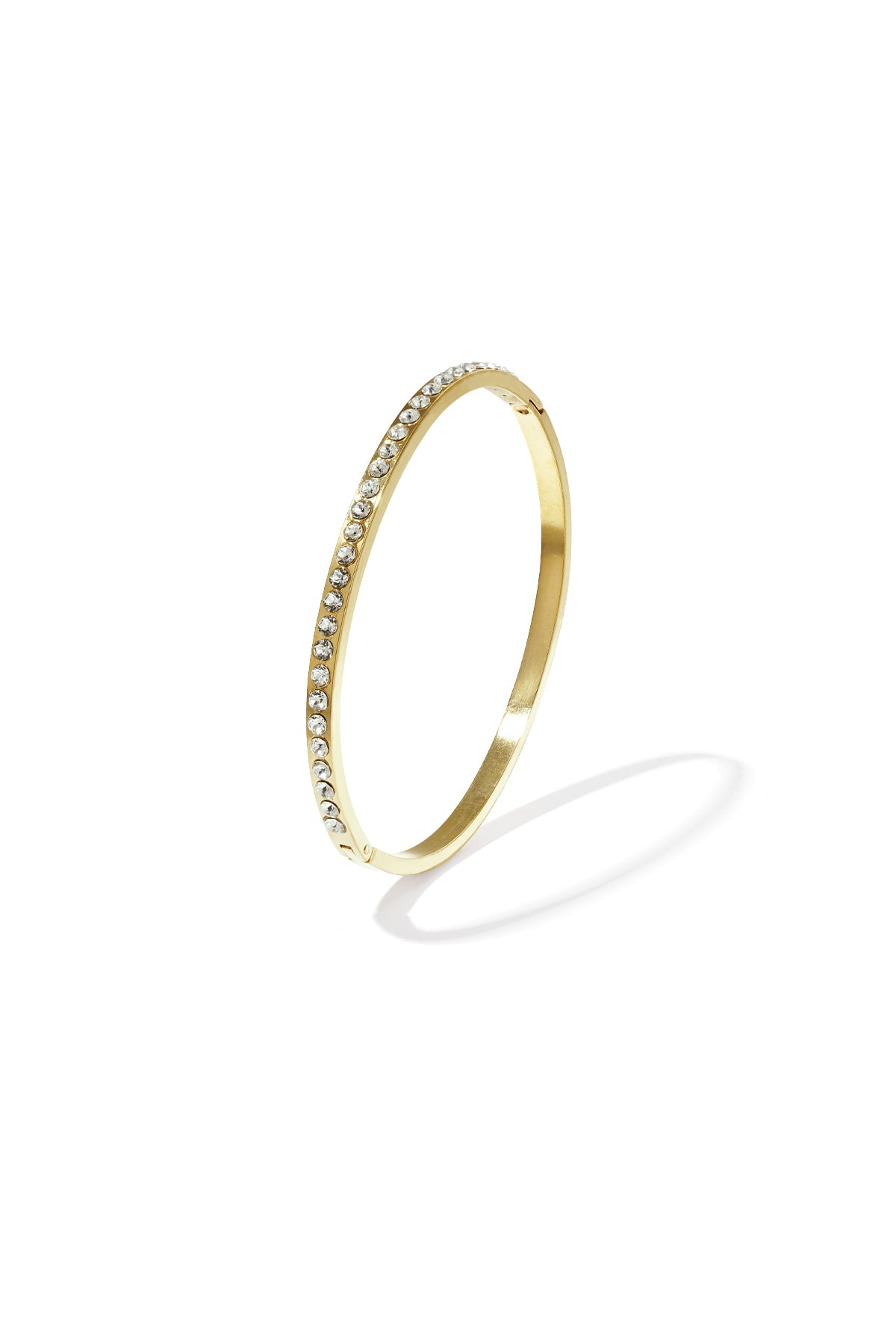 Bracciale con fila di pietre