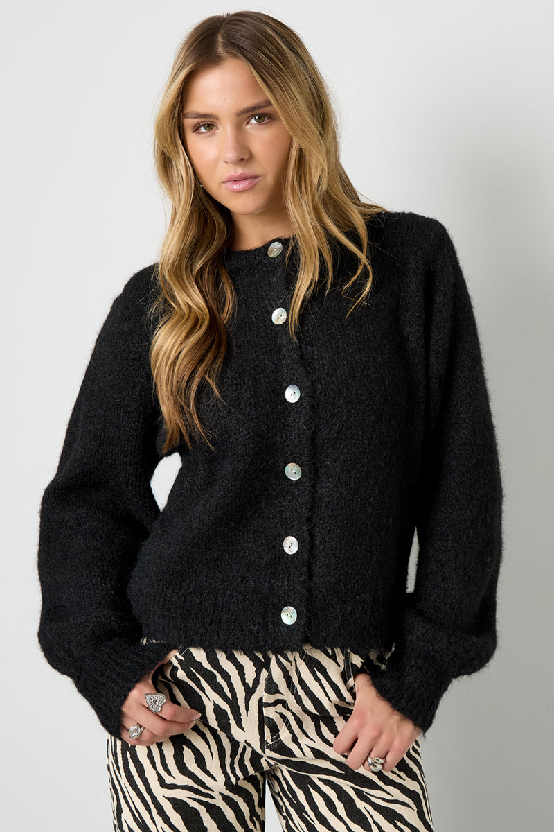 Cardigan lavorato a maglia