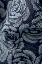 Cotone Tessuto Pantaloni Dritti Donna Casual Stampa Fiorita