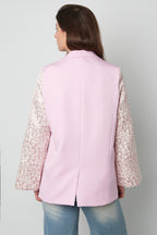 Poliestere Abito da Donna Set Maniche in Pizzo Design