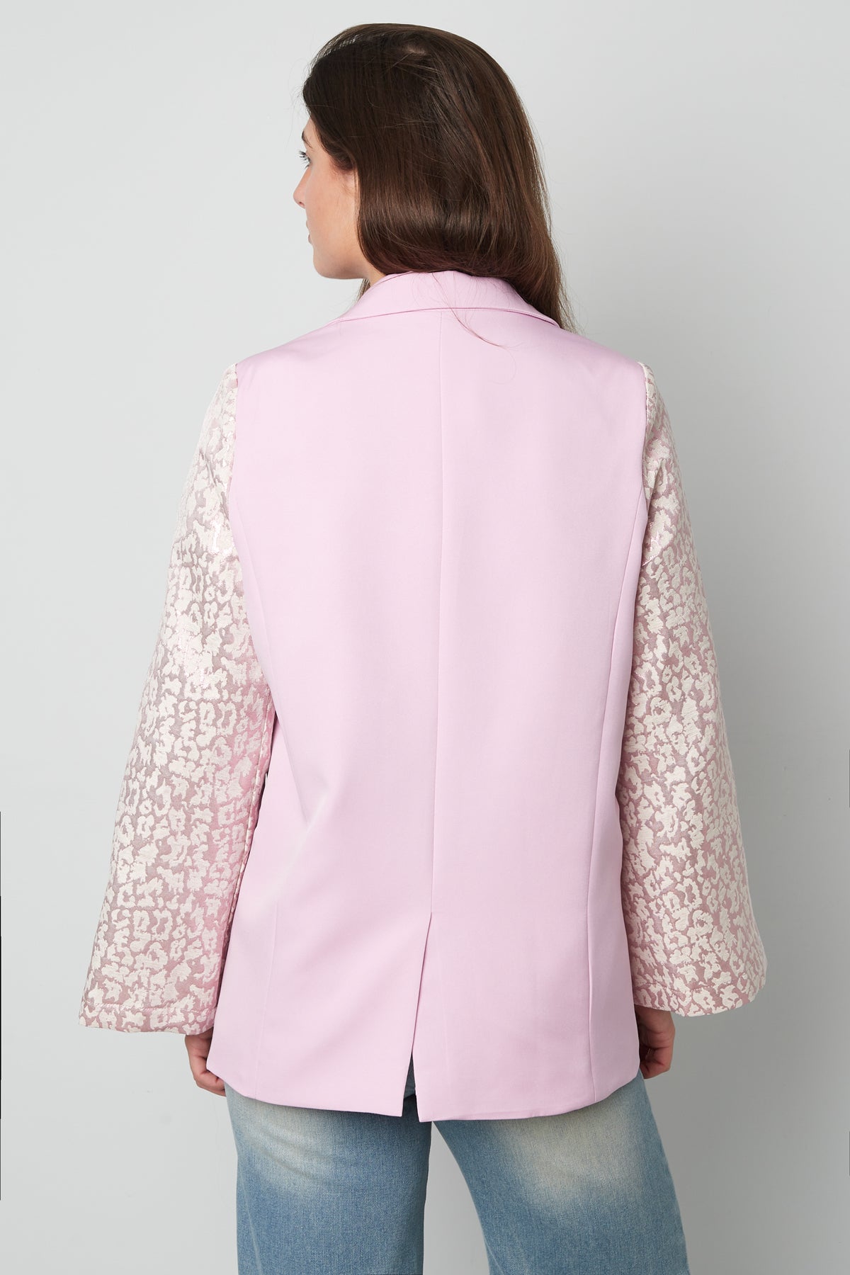 Poliestere Abito da Donna Set Maniche in Pizzo Design
