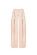 Tessuto Fibra di Poliestere Donna Pantaloni Dritti Casual Colore Puro