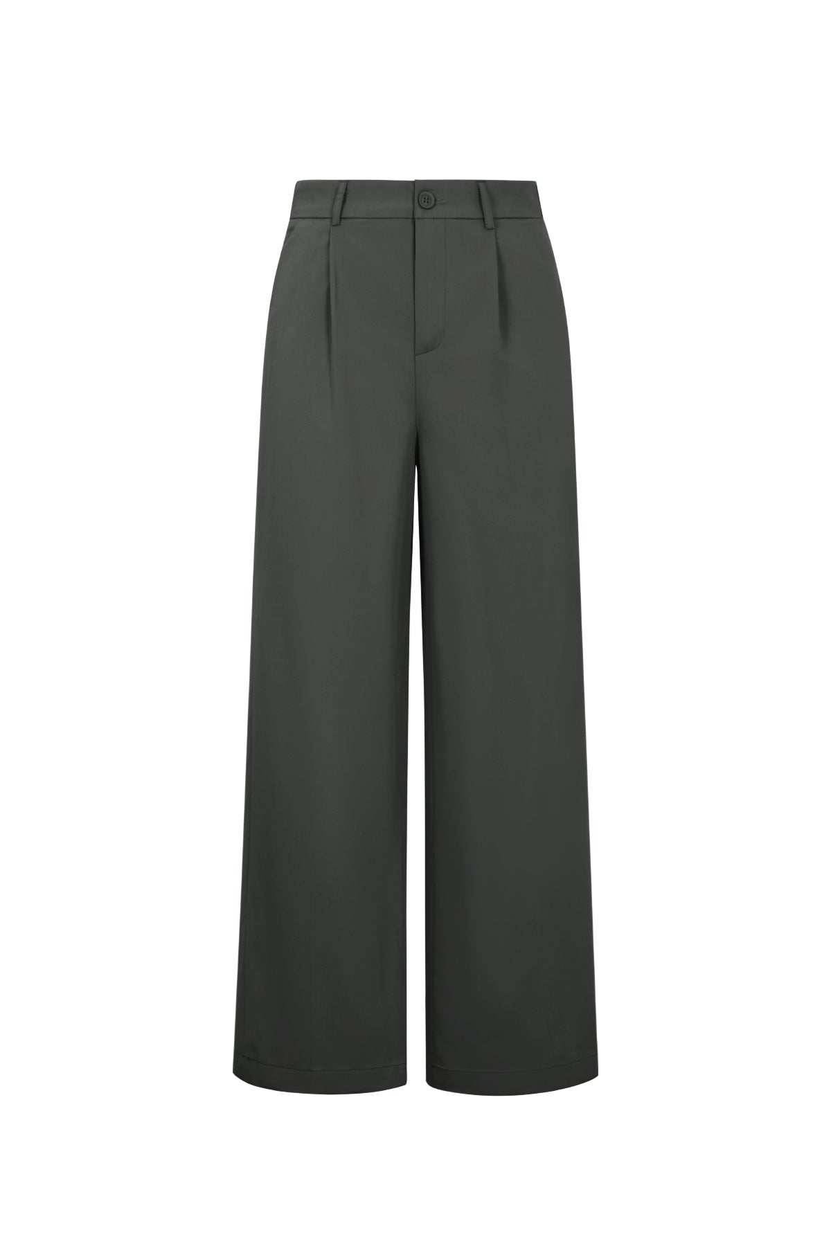 Tessuto Fibra di Poliestere Donna Pantalone Dritto Casual Autunno/Inverno