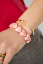 Bracciale con pietre sottili
