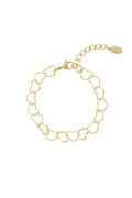 Braccialetti a catena Cuore Quotidiano Quotidiano Semplice Serie Gioielli da donna