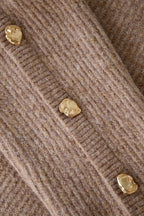 Maglione Donna in Poliestere Tessuto Collo Alto Casual Colore Puro
