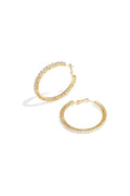 Orecchini a cerchio in rame, geometrici, eleganti, lussuosi, serie di gioielli da donna
