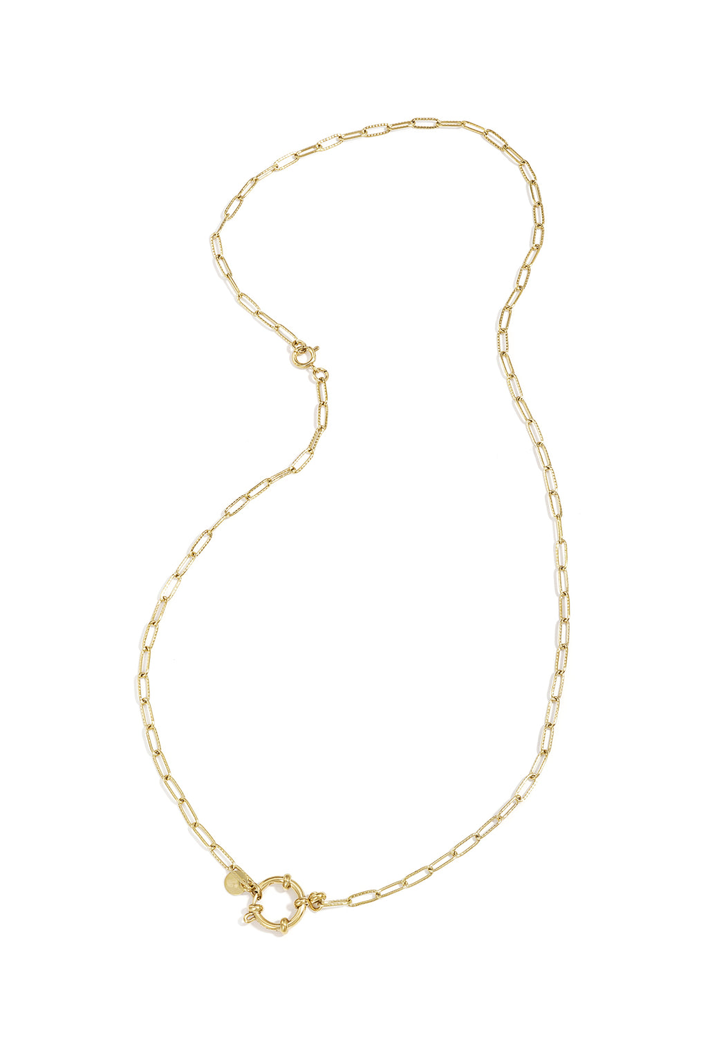 Collana e bracciale 2 in 1 con maglie ovali