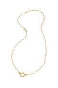 Collana e bracciale 2 in 1 con maglie ovali
