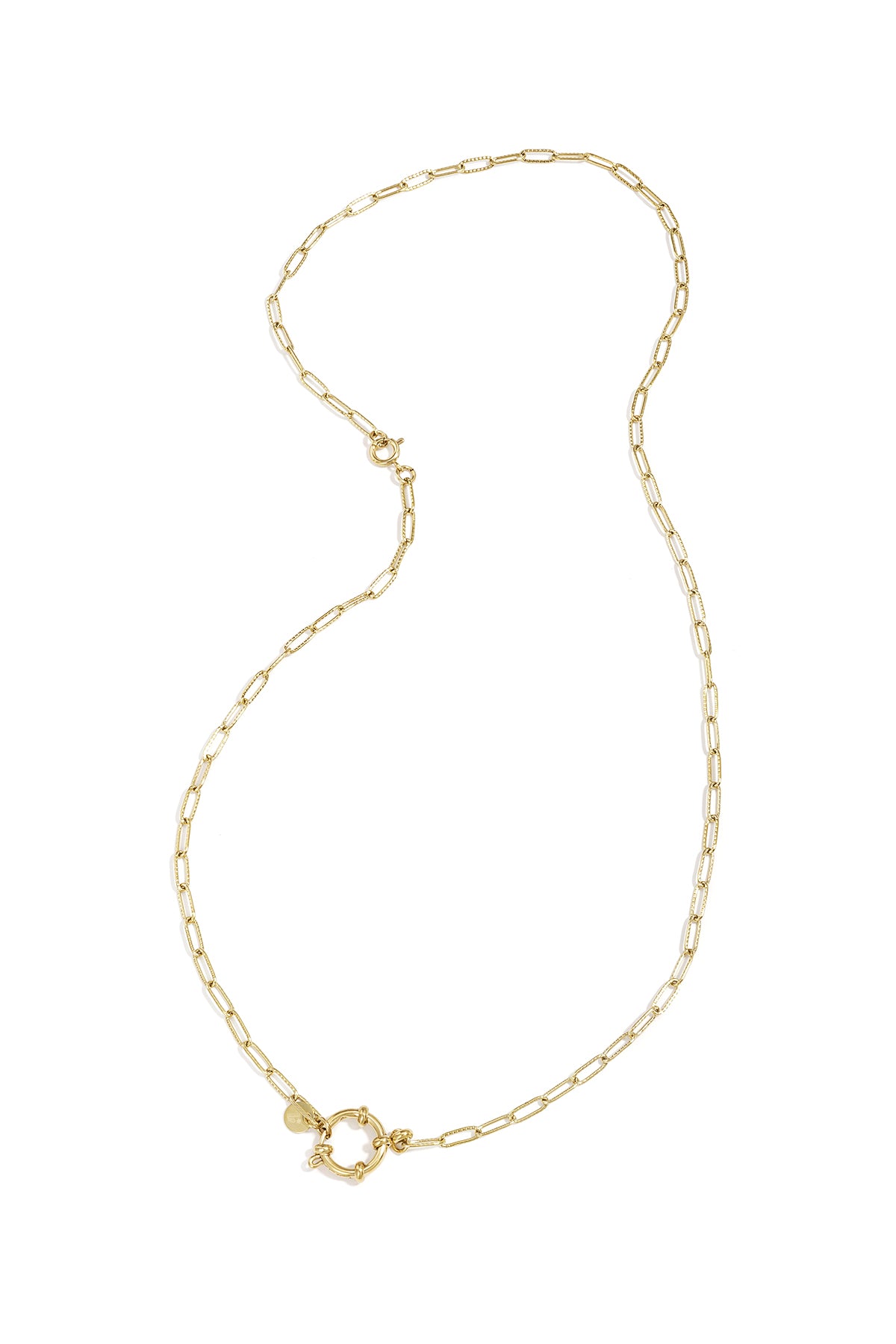Collana e bracciale 2 in 1 con maglie ovali