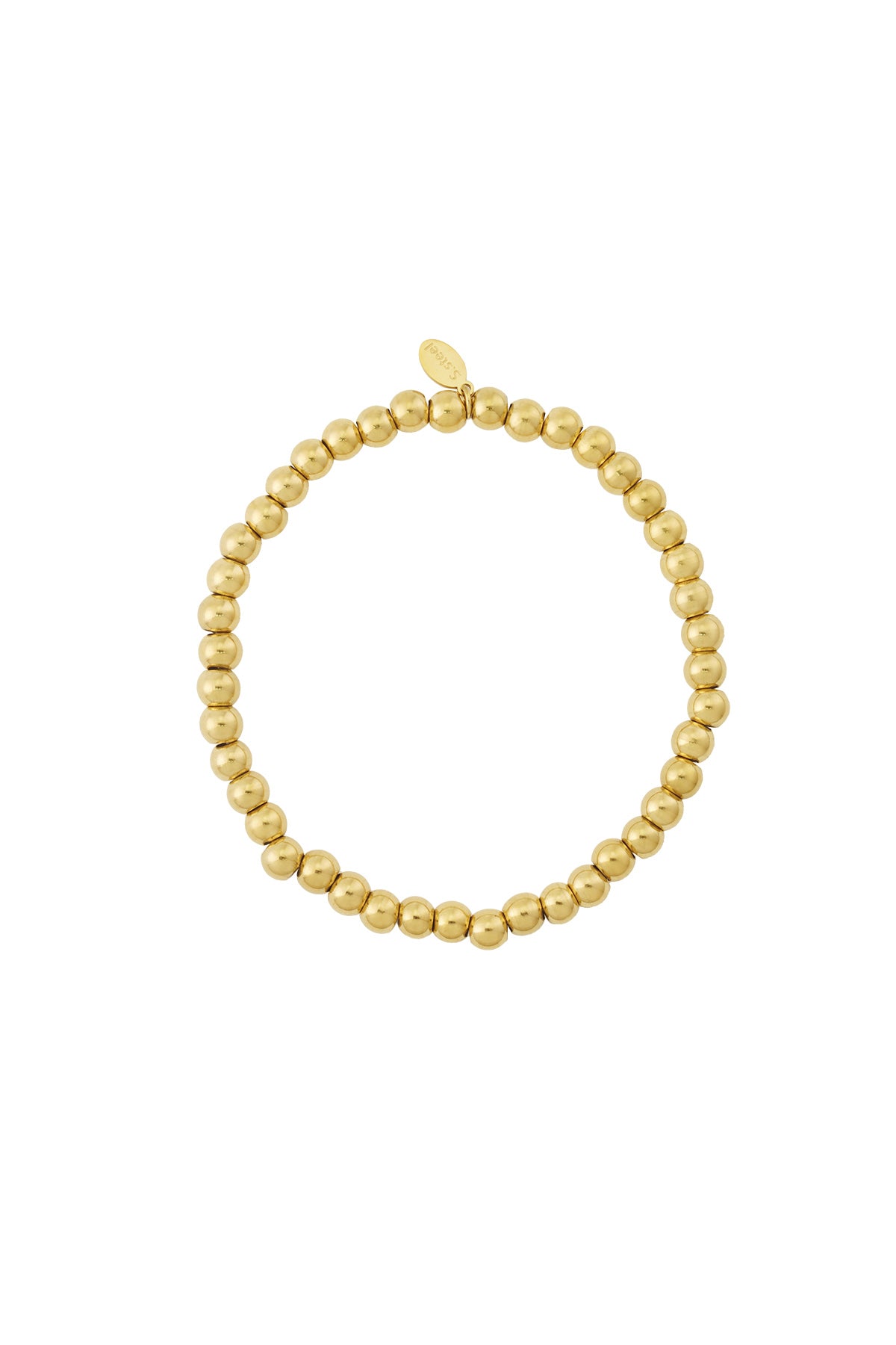 Braccialetti di perline solide - 5 mm