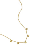 Collana minimalista con piccoli cuori