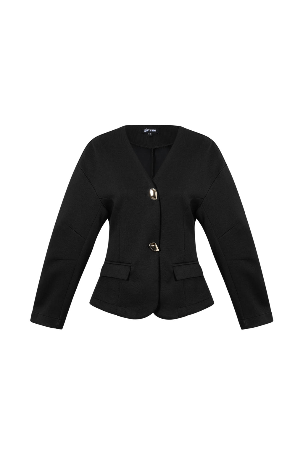 Tessuto Fibra di Poliestere Abito da Donna Elegante Colore Puro Autunno/Inverno
