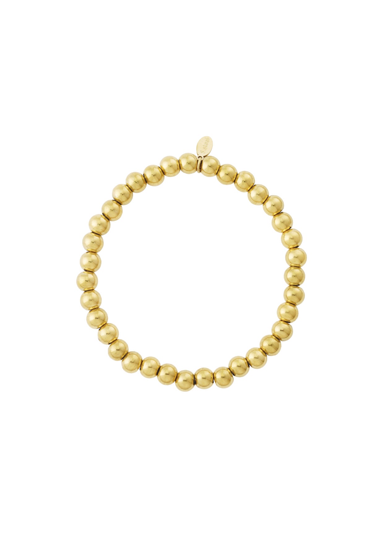 Braccialetti di perline solide - 6 mm