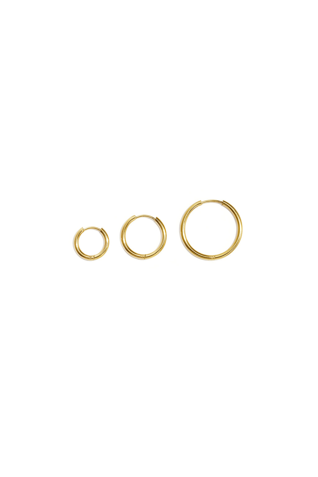 Set di orecchini in acciaio inossidabile dalla forma geometrica, semplici, per tutti i giorni, serie Simple, gioielli da donna