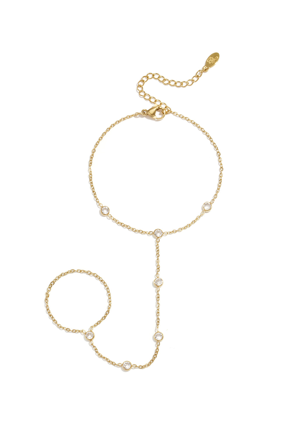 Collana da polso con pietre rotonde
