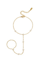Collana da polso con pietre rotonde