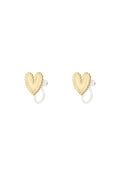 Orecchini a clip a cuore