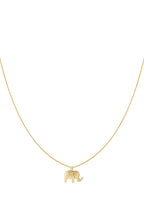 Collana con elefante carino